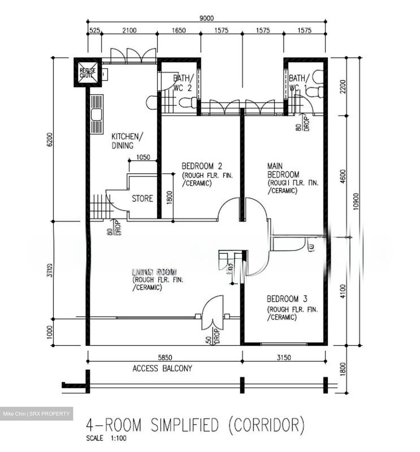 Blk 109 Bishan View (Bishan), HDB 4 Rooms #543577591